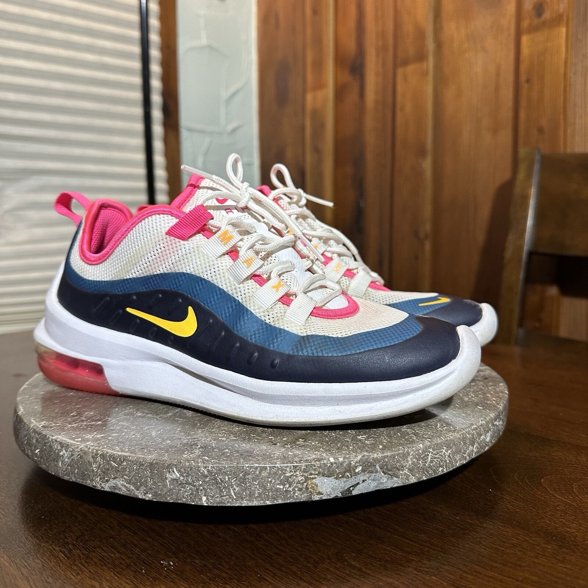 Size 6.5 - Nike Air Max Axis White Navy Pink W | eBay
