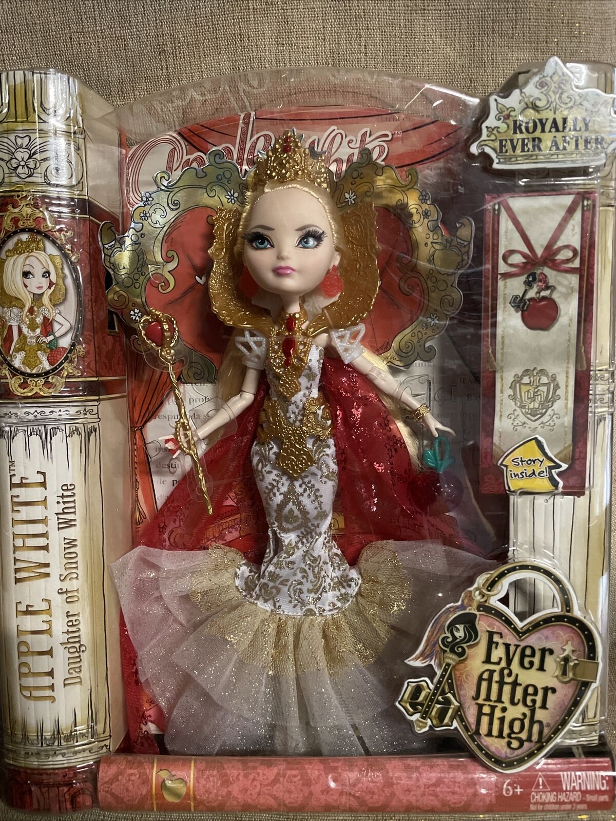 Boneca Ever After High - Princesas Valentes - Apple White Mattel