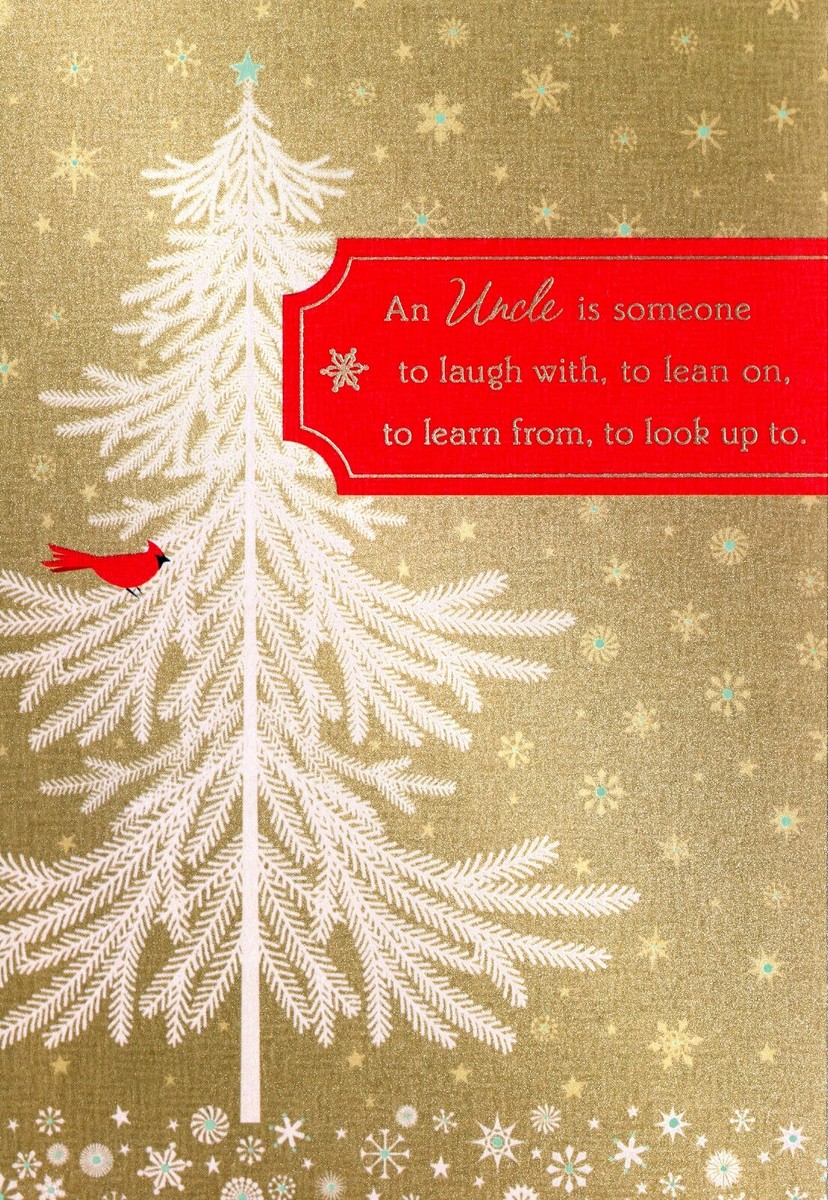 Hallmark Christmas Card For Husband: Christmas Trees