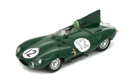 Jaguar D Type S. Moss P. Walker #12 24H Le Mans 1954 S2927 Spark 1/43