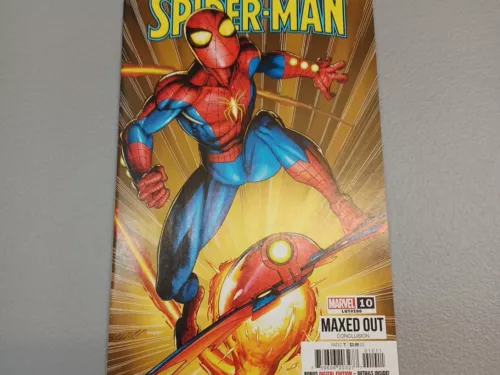 SPIDER-MAN (#10) MARK BAGLEY 1ST PRINT SPIDER-VERSE NM MAXED OUT CONCLUSION 