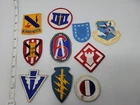 LOT OF 10 WW2 to PRESENT PATCHES  MILITARY