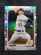 Logan Hofmann 2020 Bowman Draft 1st Chrome Refractor #BD-160 Pirates Stock Pic