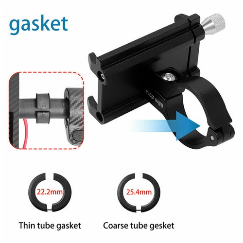 Support téléphone portable en alliage d'aluminium 1 pièce pour vélo moto - Photo 3 sur 11