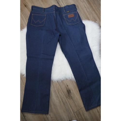 UNWORN Vintage Wrangler Pants Men 40x30 Jeans Cowboy Cut Regular Fit Boot 945NAV - Picture 10 of 10