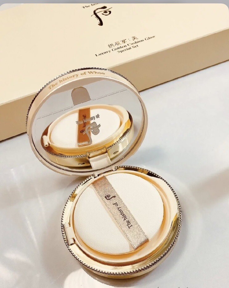 The History of Whoo Gongjinhyang Mi Luxury Golden Cushion