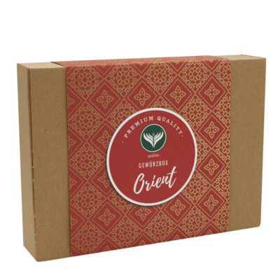 Azafran Gewürze Set Orient, Geschenkset mit 4 typisch orientalischen Gewürzen