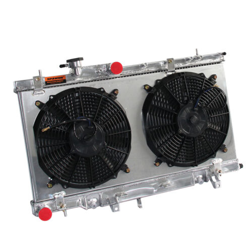Fit Subaru Impreza Baja WRX Saab 9-2X 2.5L H4 2003-2007 Radiator & Fan Shroud AT - Bild 3 von 8