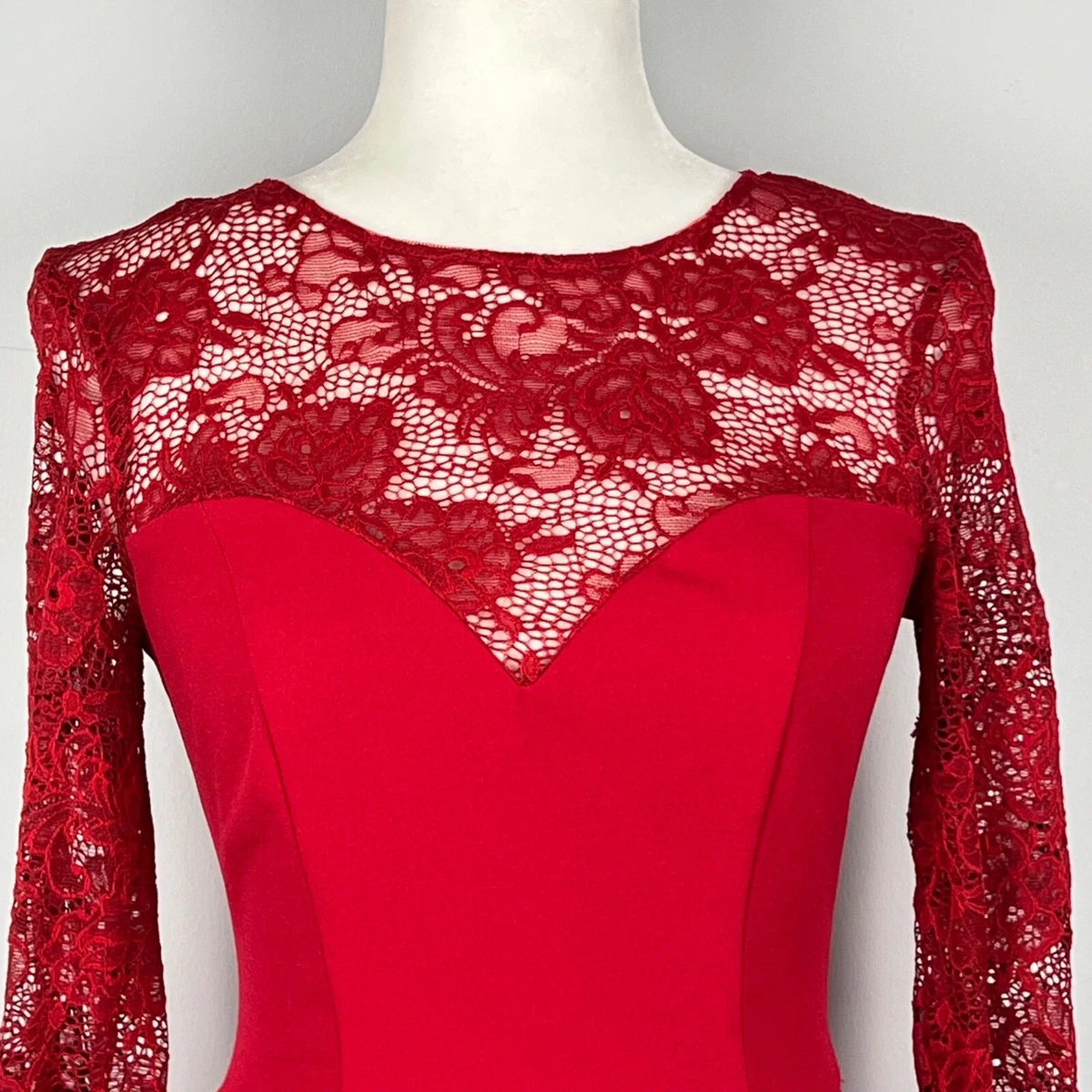 B darlin long sleeve dress 2025