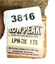 Bussman LPN-RK 175 Dual ELement Fuse
