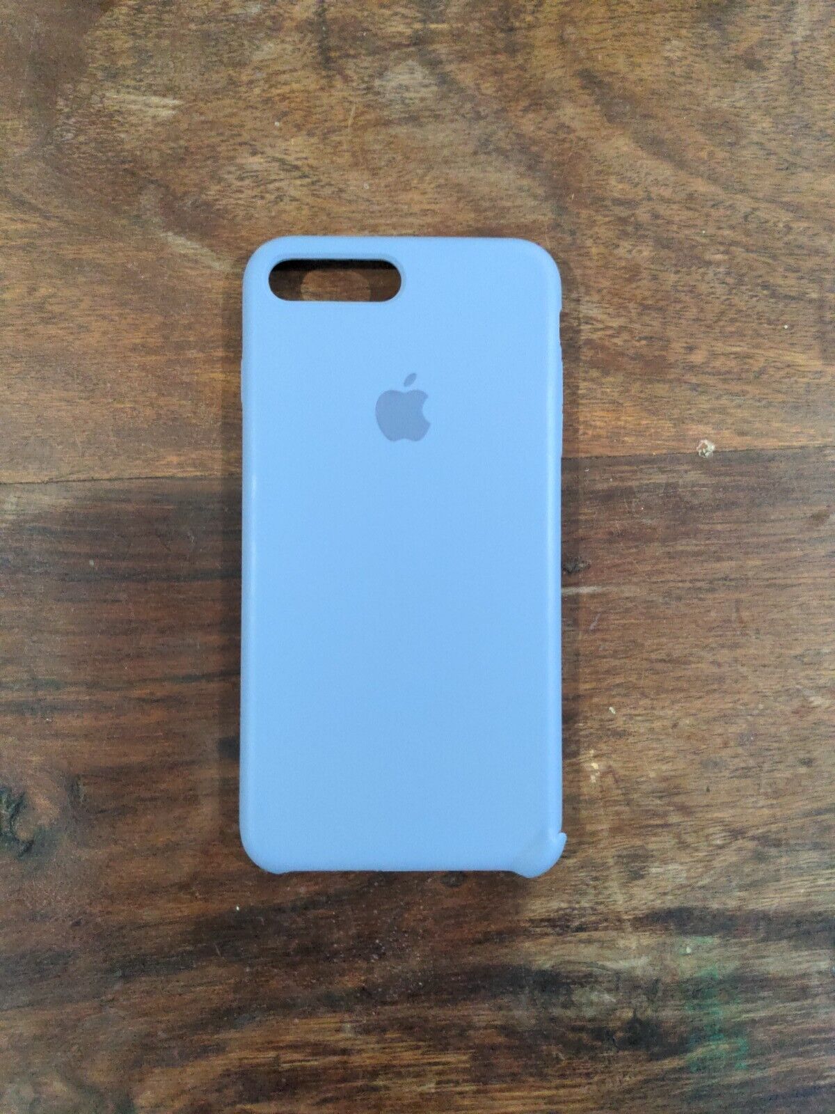 Funda iPhone 7 Plus Apple Original Silicona Soft Celeste –