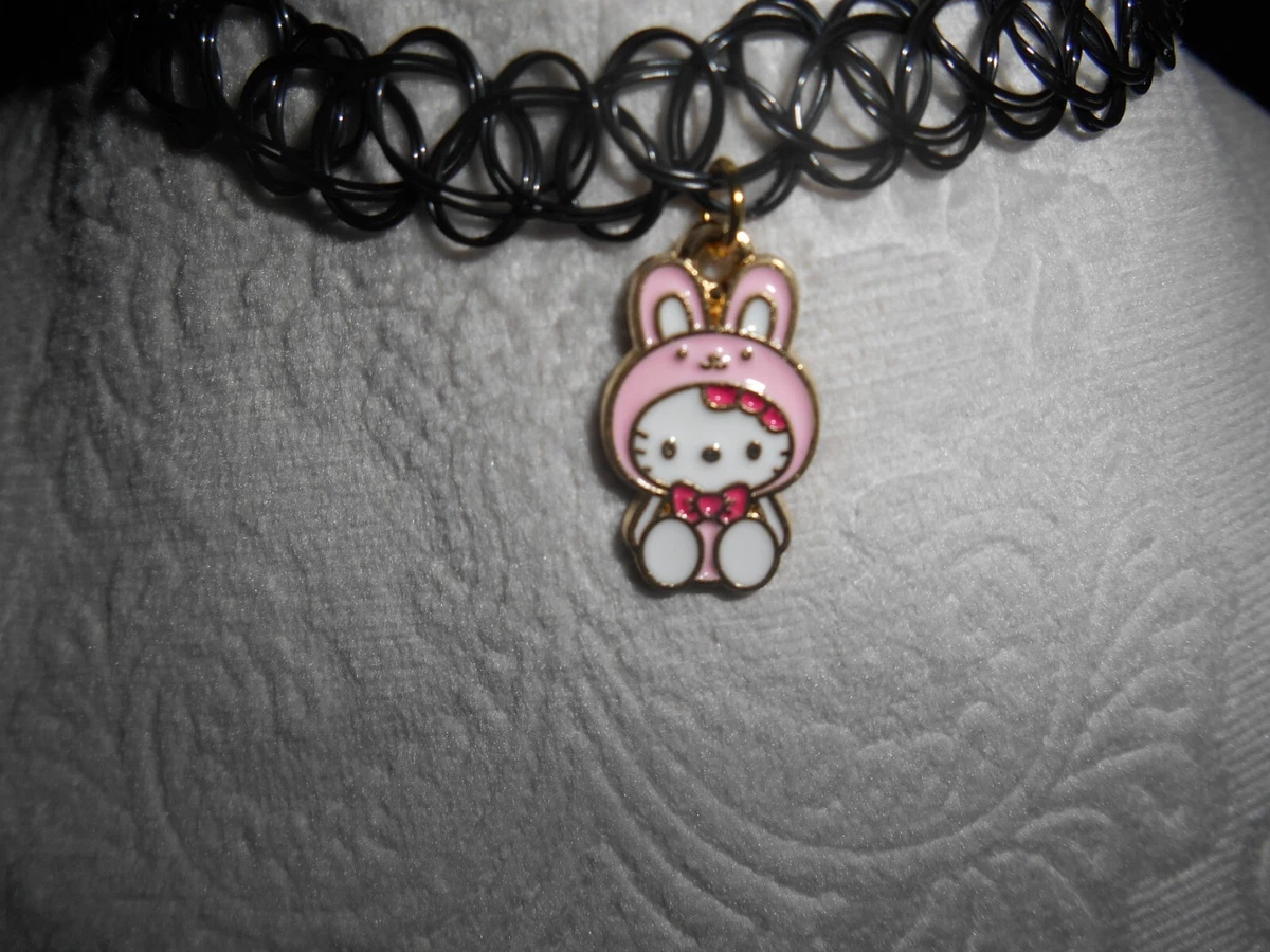 HELLO KITTY BLACK CHOKER eBay