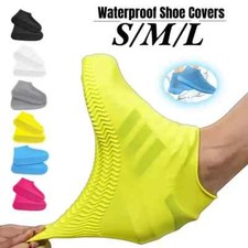 Anti-slip Rubber Reusable Rain snow Boot Shoe Covers Waterproof Shoes Protector