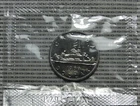 BU PL Canada 1969 large dollar $1 Voyageur nickel mint sealed