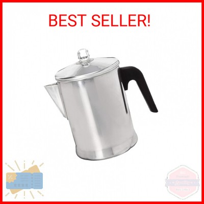 Primula Today Aluminum Stove Top Percolator Maker Durable, Brew Coffee On Stovet