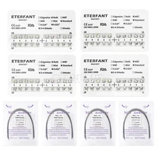 ETERFANT Dental Ortho Arch Wires NiTi Round/Bracket Braces Standard Roth/MBT 022