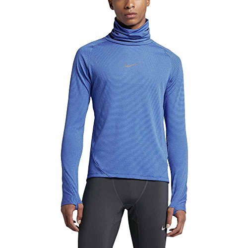 AeroReact Long Sleeve Turtleneck Blue 