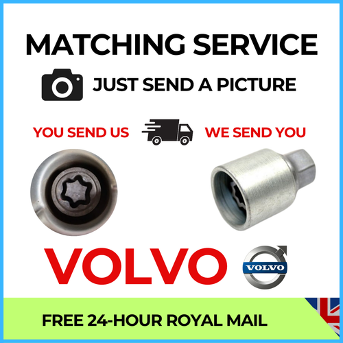 Volvo Wheel Lock Locking Wheel Bolt Nut Master Security Key Free 24Hour
