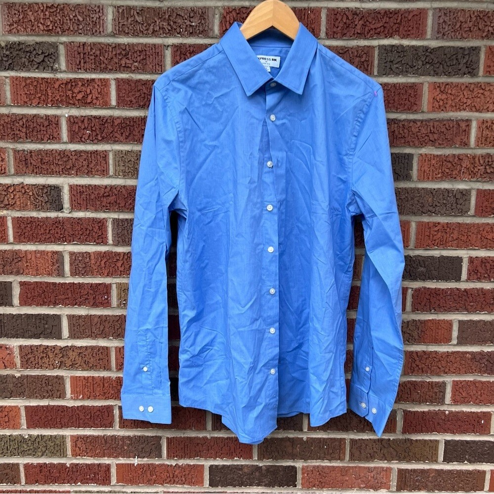 mens dusty blue dress shirt The Light Blue Signature Fine Twill Custom Shirt