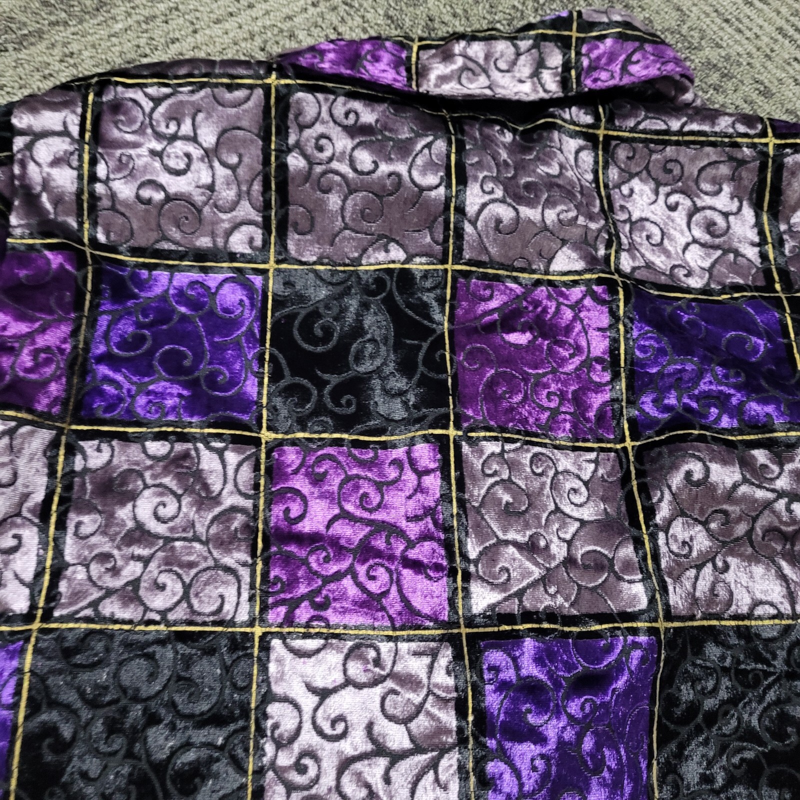 VTG 1990s Brownstone Studio Patchwork Embroidered… - image 11