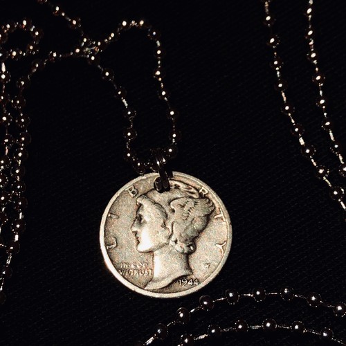 Mercury Dime Necklace (Random Year 