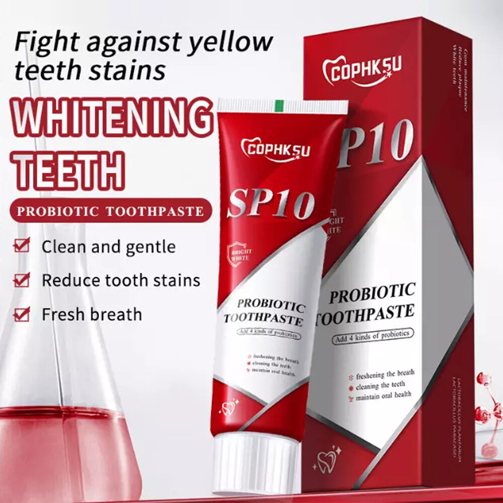 Sp 10 Pasta Dental Sp-8 Ultra Whitening Sp10 Probiotic Toothpaste