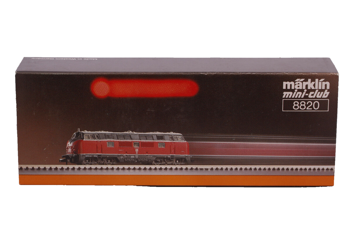 Märklín Mini-Club 8820 BR 221 Diesel Hydraulic Locomotive Märklín Mini-Club 8820 BR 221 Diesel Hydraulic Locomotive