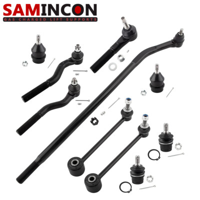 10X For 07-17 Jeep Wrangler Front Rear Sway Bar Inner Outer Tie Rods Ball Joint
