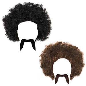 afro wig mens
