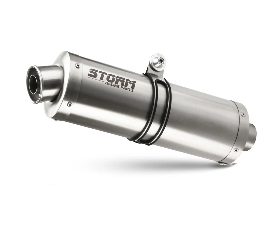 Scarico Completo Storm by Mivv Gp acciaio inox per Honda Cbr 125 R 2004 > 2010 Foto 3 de 4
