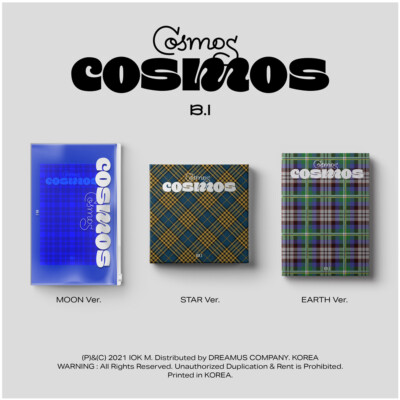 B.I COSMOS Half Album 3SET CD+Photobook+PhotoCard+Etc+Tracking Number