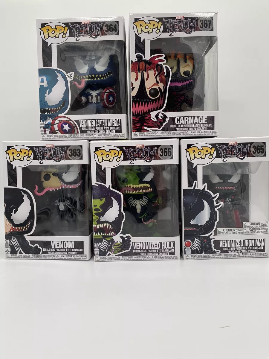 Venomized Funko PoP lot Marvel