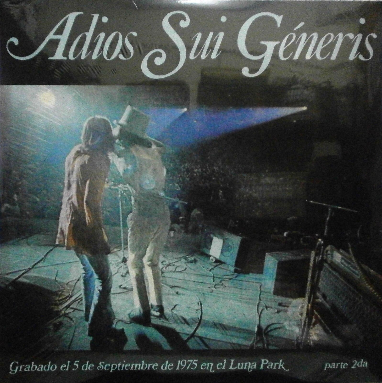 VINYL SUI GENERIS ADIOS SUI GENERIS 2 BRAND NEW SEALED En Vivo Live