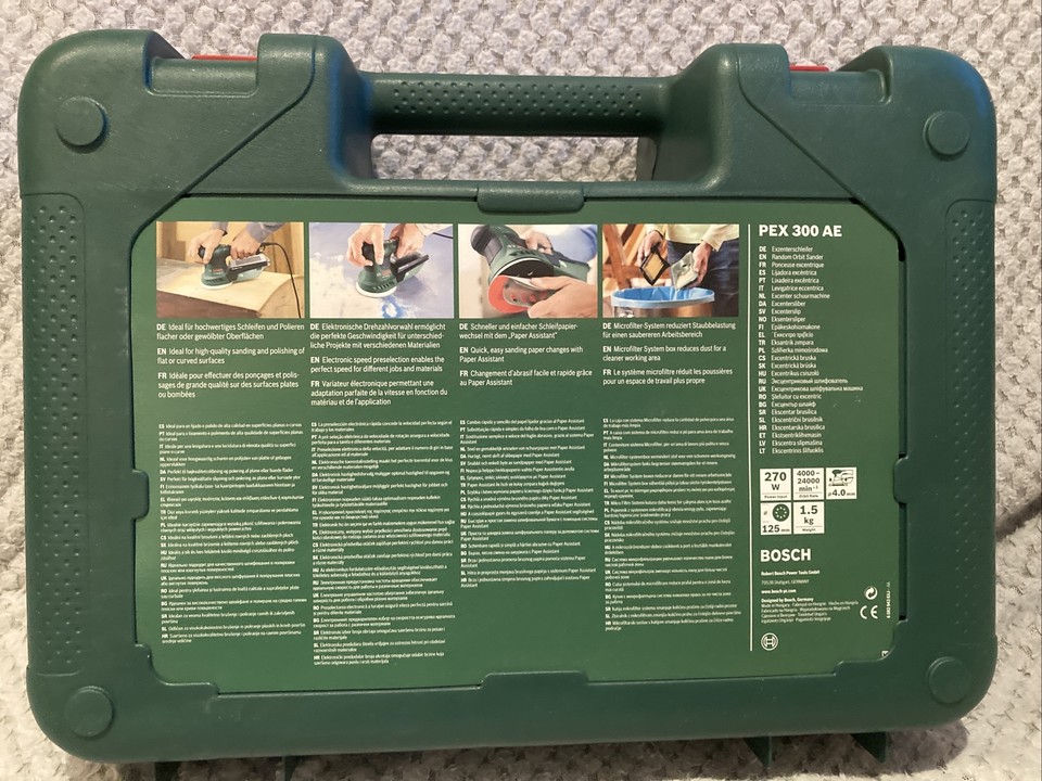 Bosch PEX 300 AE Random Orbit Sander 3165140594394 eBay