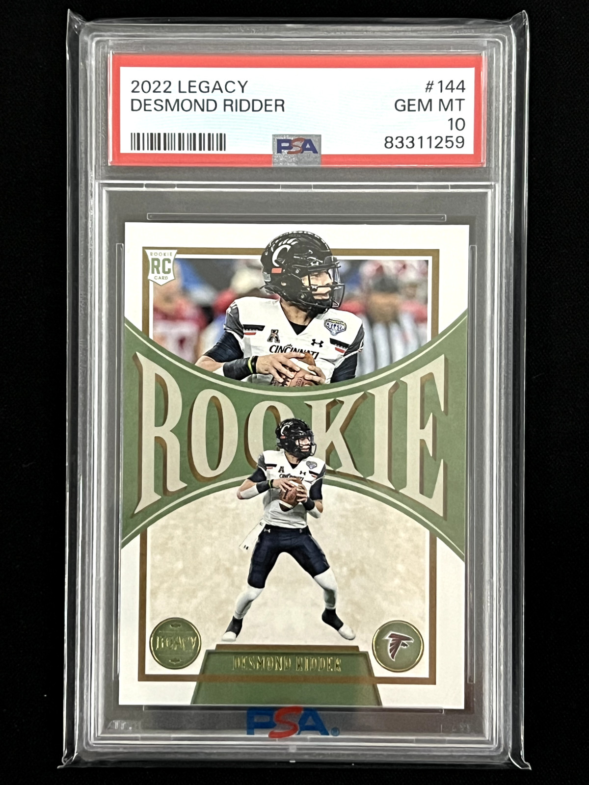Desmond Ridder Panini Legacy #144 Base