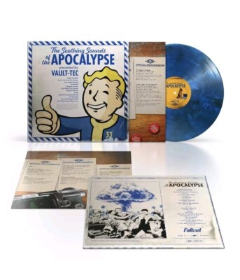 Fallout The Soothing Sounds Of The Apocalypse Blue Smoke Coloured Vinyl LP