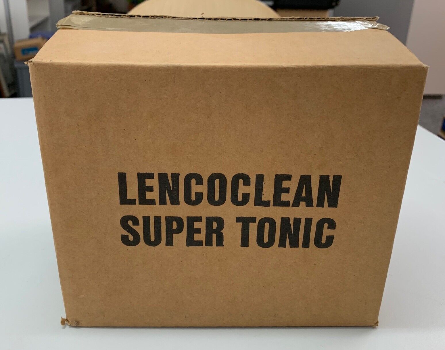 VINTAGE NOS LENCOCLEAN SUPER 250 TONIC BOTTLE Now free Mail order cheap shipping ML