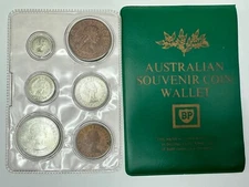 Australian Australia BP GREEN PRE-DECIMAL COIN SET UNC (SH24/J6/4)