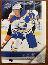 20-21 UD Extended Hockey Tribute T-8 Jack Eichel
