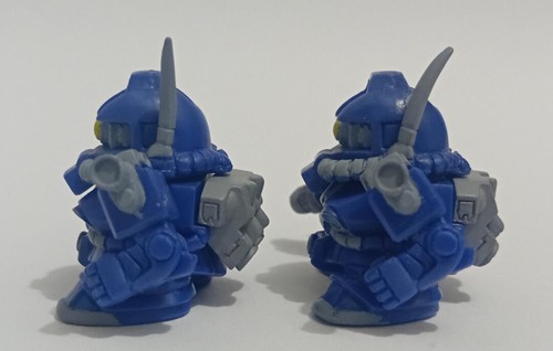 Bandai Gashapon SD Seed Destiny Gundam stage52 Zaku personaggio da ricognizione x2 pezzi - Foto 5 di 9