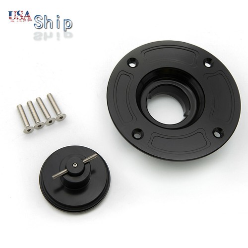 US Keyless Fuel Gas Tank Cap For Suzuki GS500&RGV 250 TL1000S/R All Year Black - Picture 3 of 9