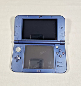 Nintendo 3DS XL Monster Hunter Generations Blue Console - Works Great!