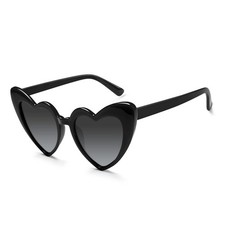 Heart Shaped Sunglasses Vintage Heart Glasses Bridal Party Sunglasses for Wom...