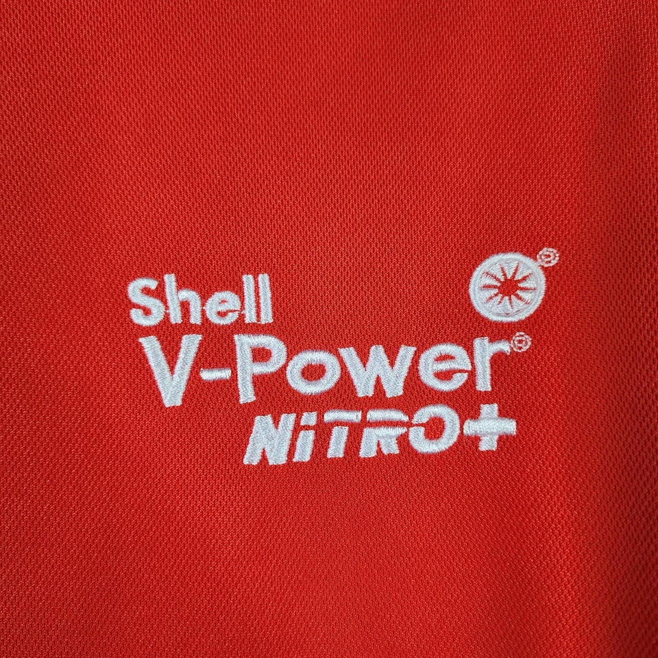 Shell V-Power Nitro+ Employee Uniform Shirt Mens Medium - Image 3 of 4