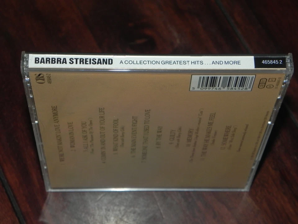Musik CD - Barbra Streisand / A Collection Greatest Hits...And More (1989) 03 - Bild 3 von 4