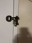 Vintage Cast Iron Large 7” Wall Mount Coat Hook Heavy Duty Rail Coat Hook ￼ — photo 4