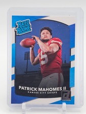 PATRICK MAHOMES II 2017 DONRUSS RATED ROOKIE RC #327 CHIEFS Q0808