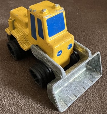 Mattel Front End Loader Diecast Metal Tractor Vintage 1979 Pew Owned