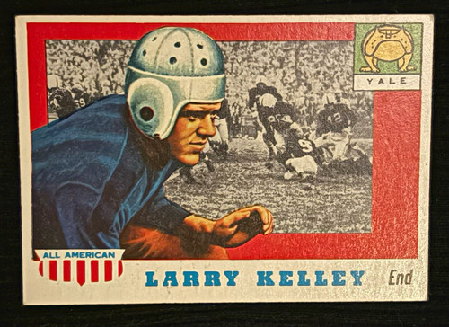 Larry Kelley #26 1955 Topps All American card