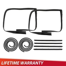 Door Weatherstrip Seal Kit For 83-94 Chevy S10 Blazer GMC S-15 Jimmy NEW Rubber